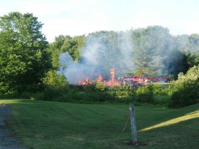 Brush Fire Carmarthen Dr. 07-02-2005.